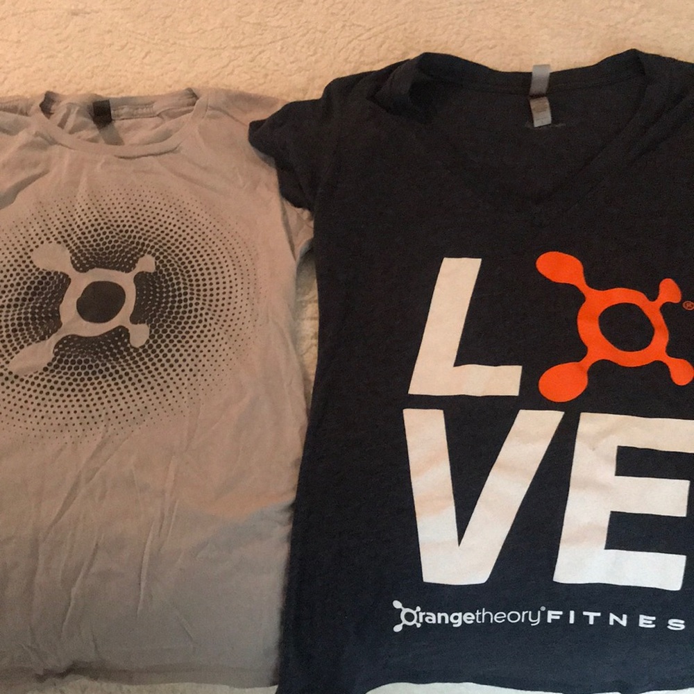 2 orangetheory fitness tees